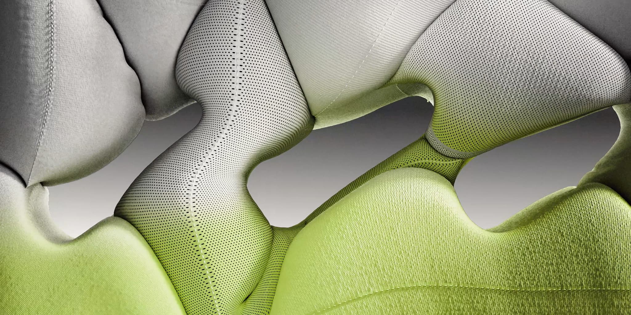 Close-up of a textured surface showing Cloudtec Phase Technology