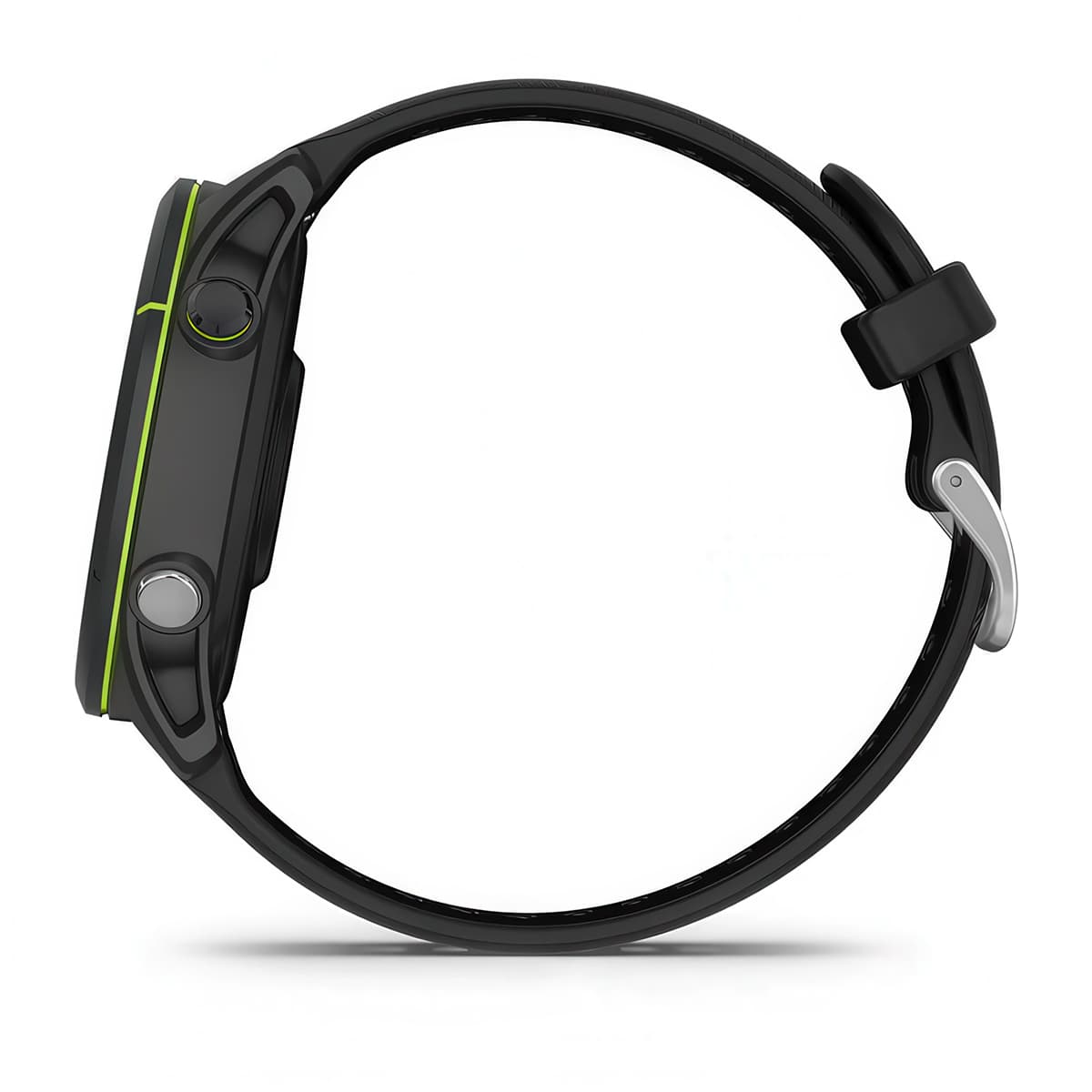 Left product shot of the Garmin Forerunner 255 Music in Black