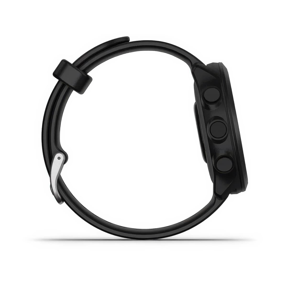 Right-side product shot of the Garmin Forerunner 55 in Black