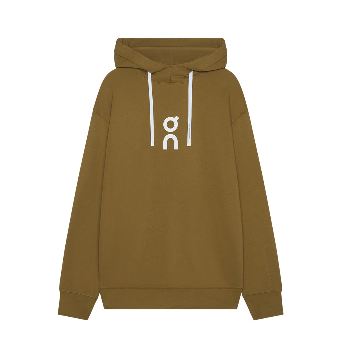 Product shot of the men’s On Apparel - Club Hoodie Colour Nutmeg