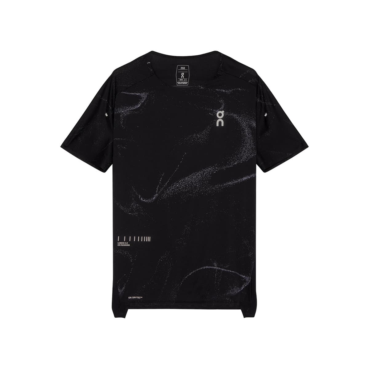 Product shot of the men’s On Apparel - Performance T Lumos Colour Black