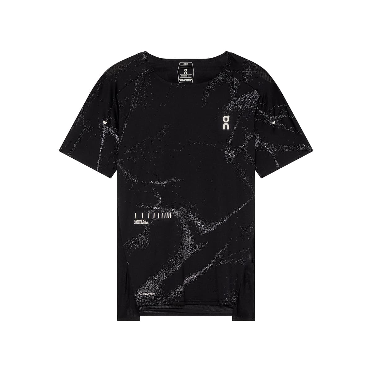 Product shot of the women’s On Apparel - Performance T Lumos Colour Black