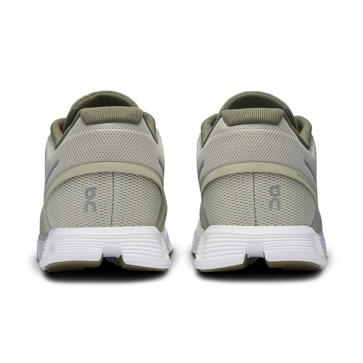 Back view of the On Cloud 5 Chalk Grove men's running shoe
