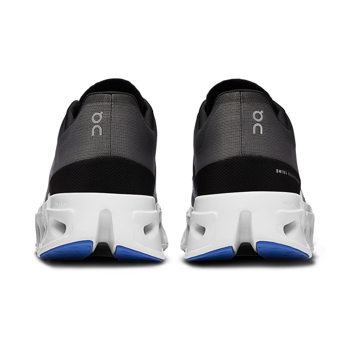 Back view of the On Cloudeclipse Black-Frost men’s running shoe