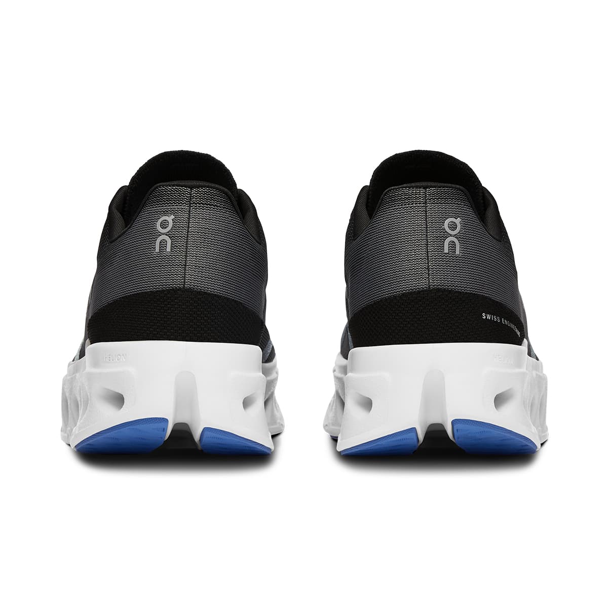 Back view of the On Cloudeclipse Black-Frost women’s running shoe