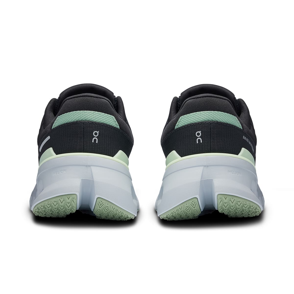 Back view of the On Cloudrunner 2 Shadow Lima women’s running shoe