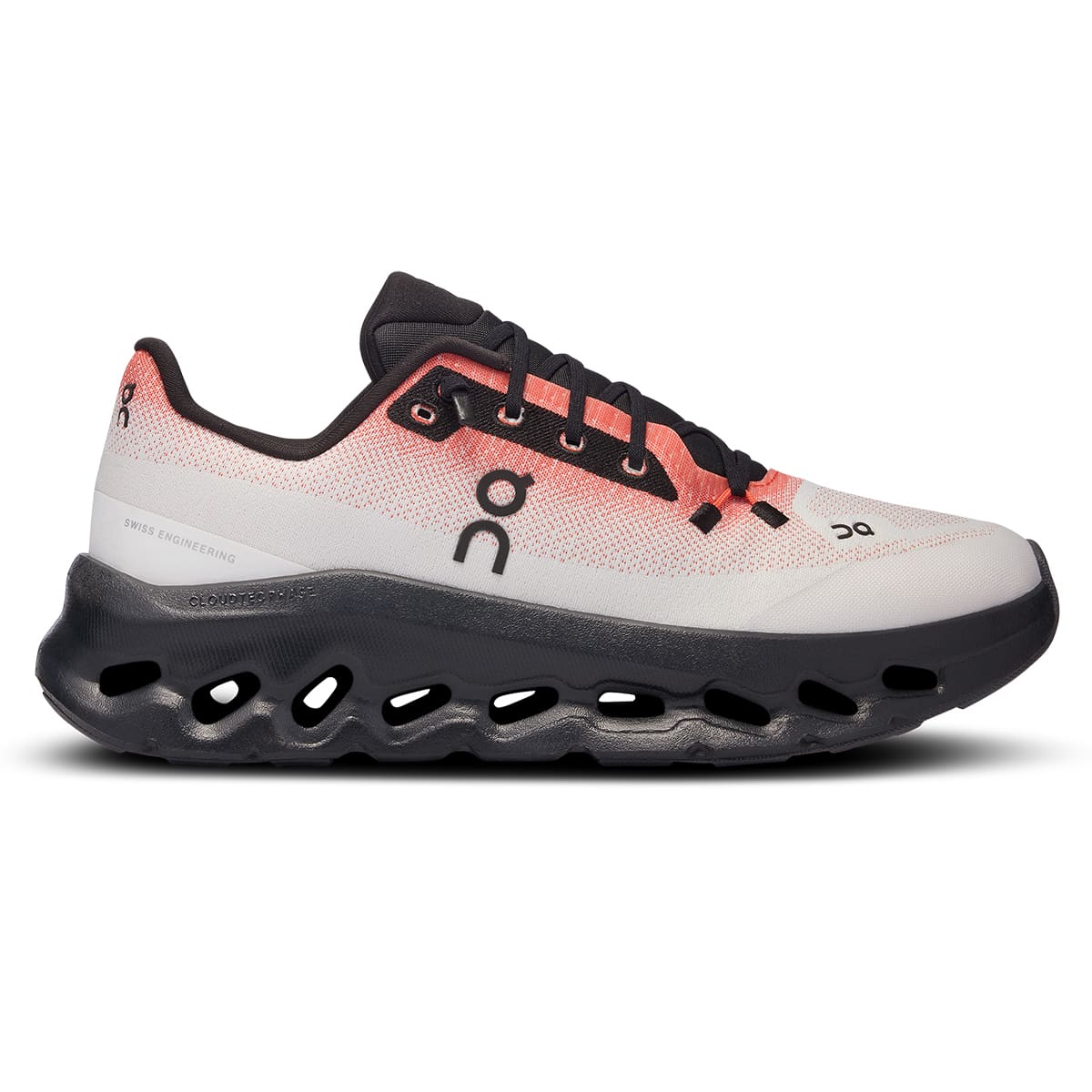 Right Side of the On Cloudtilt Flame Eclipse women’s running shoes