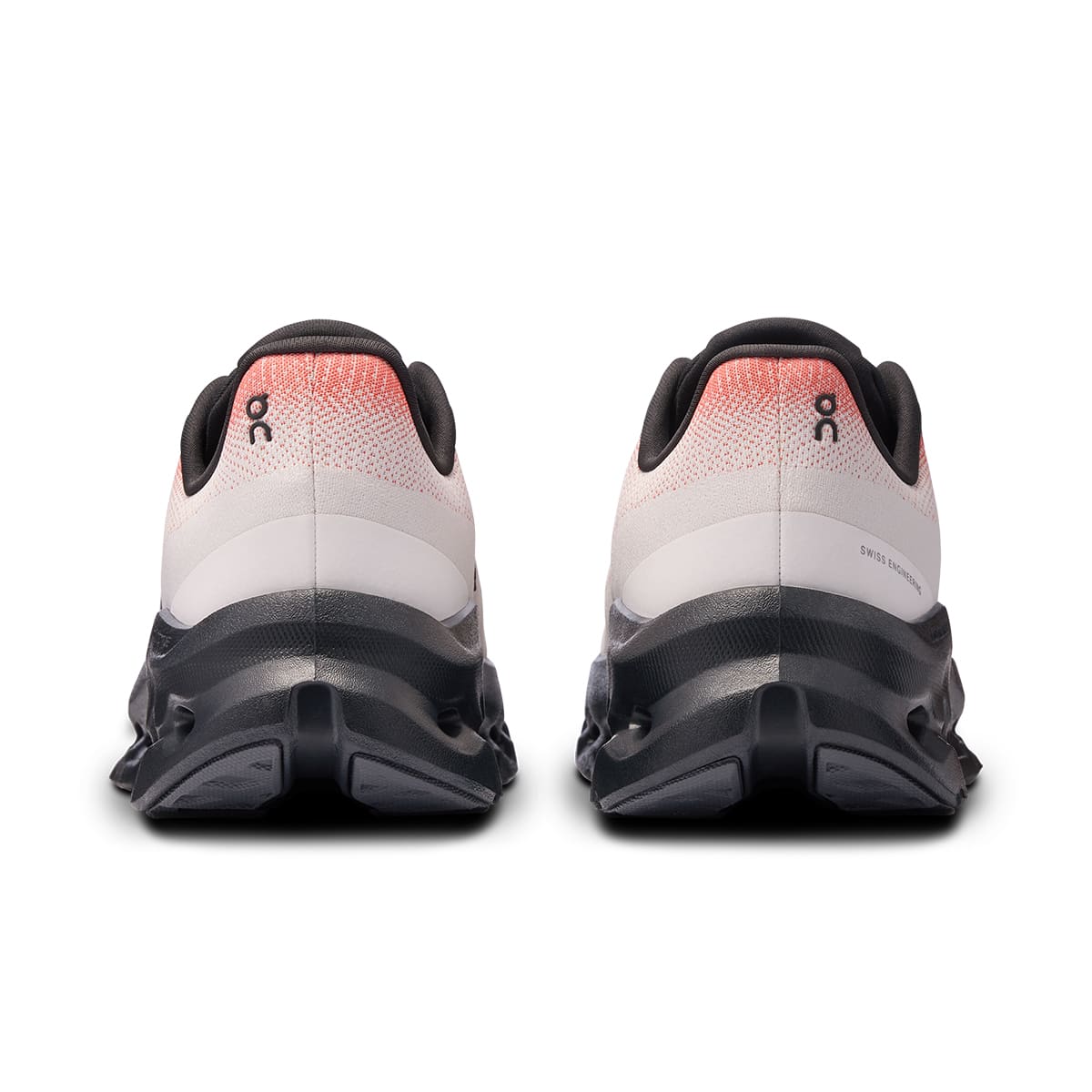 Back view of the On Cloudtilt Flame Eclipse women’s running shoe