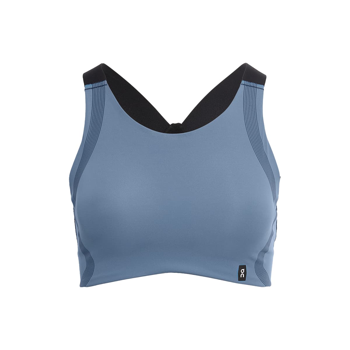 Product shot of the Women’s On Performance Bra Colour Stellar-Black