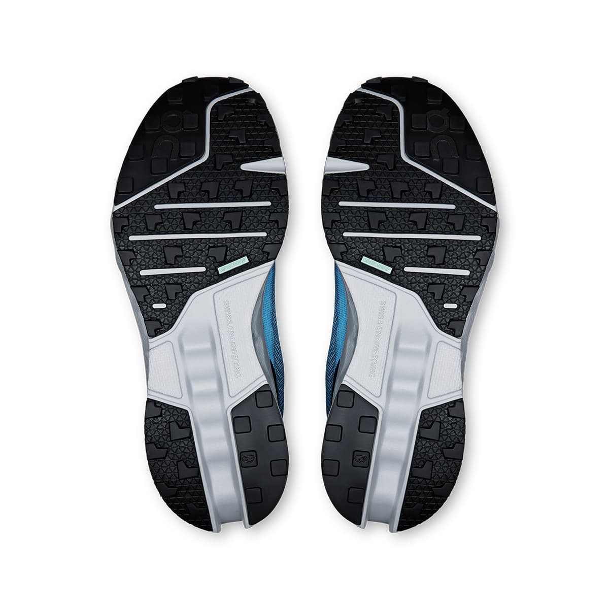 Soles of the On Cloudsurfer Trail Niagara White men’s running shoes