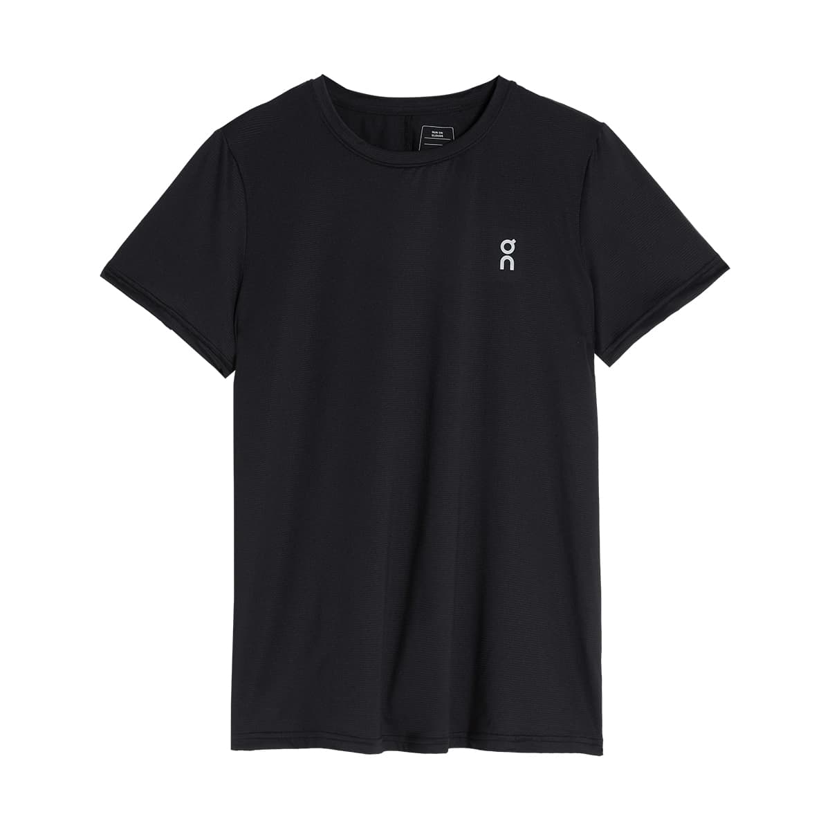 Product shot of the Women’s On Core T Colour Black