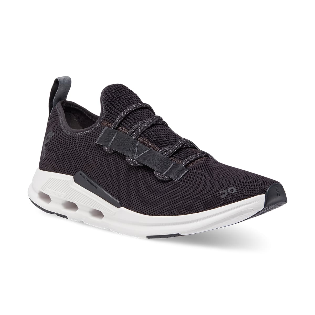 45-degree view of the On Cloudeasy Black Rock men's running shoe