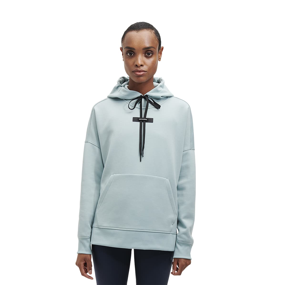 Product shot of the Women’s On Hoodie Colour Sea