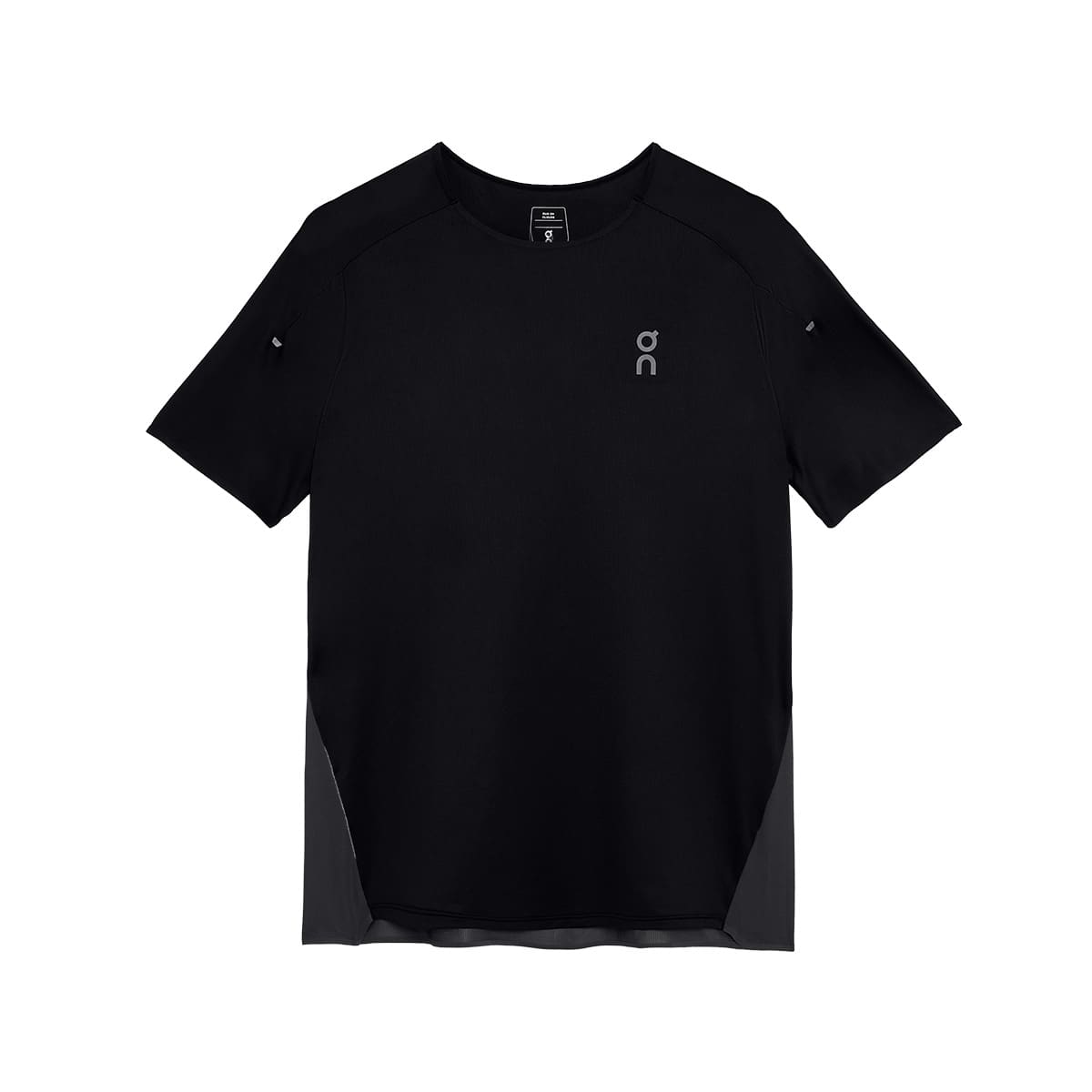 Product shot of the Men’s On Performance T Colour Black-Eclipse #color_black-eclipse