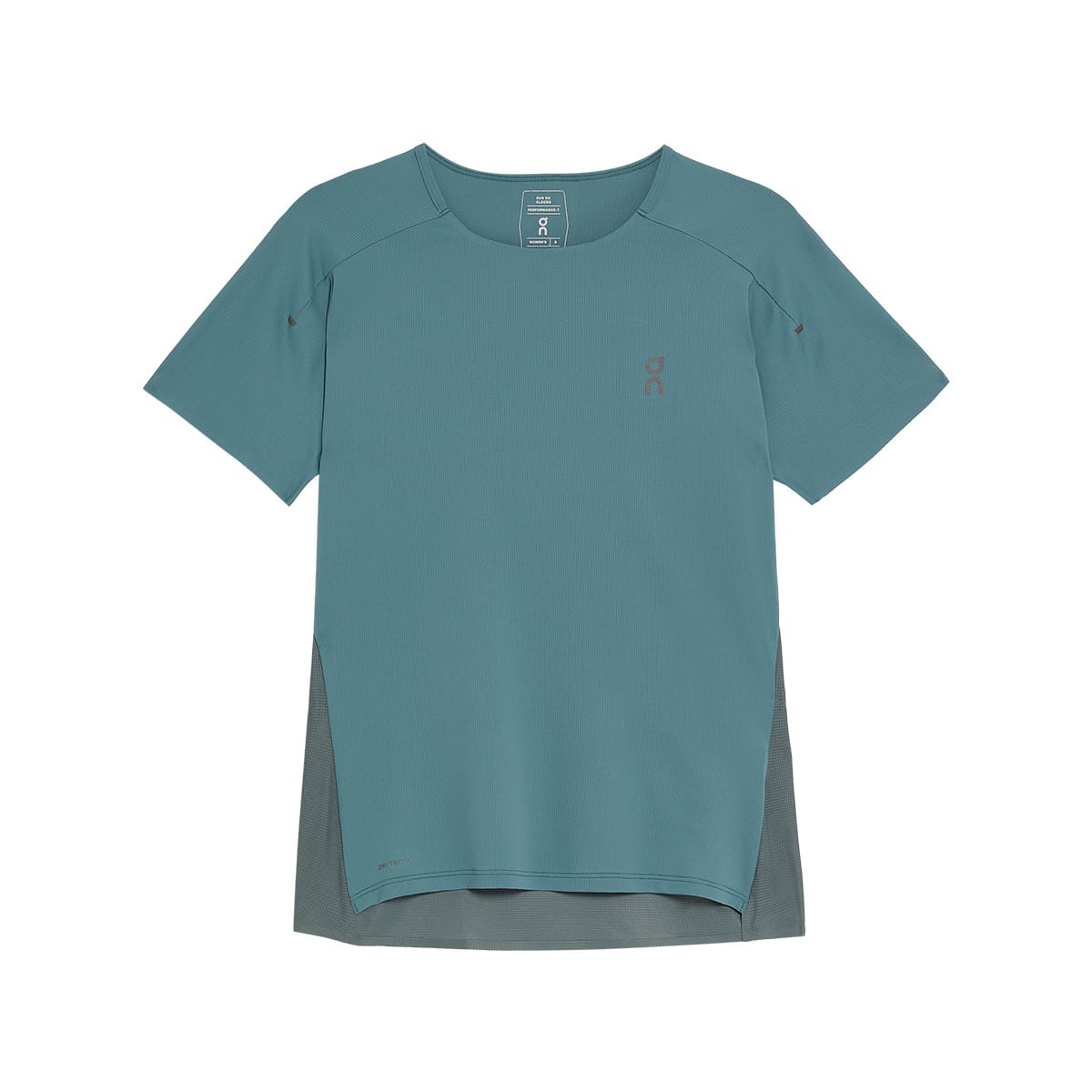 Product shot of the Women’s On Performance T Colour Storm-Stone