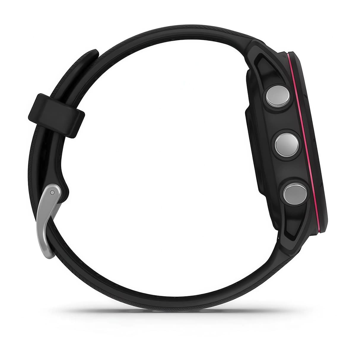 Right-side product shot of the Garmin Forerunner 255S Music in Black #color_black