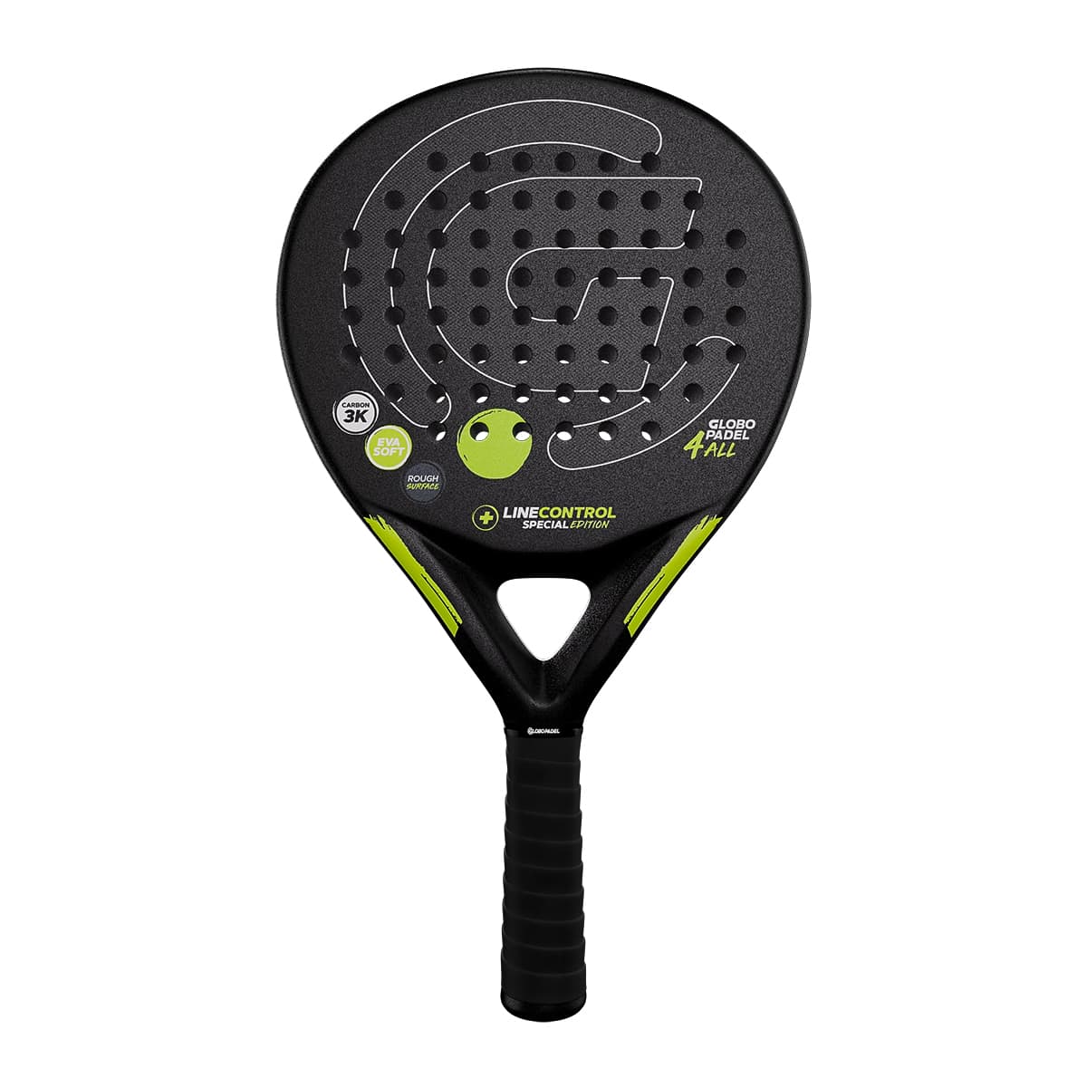 Front view of the Globo Padel Line Control padel racket