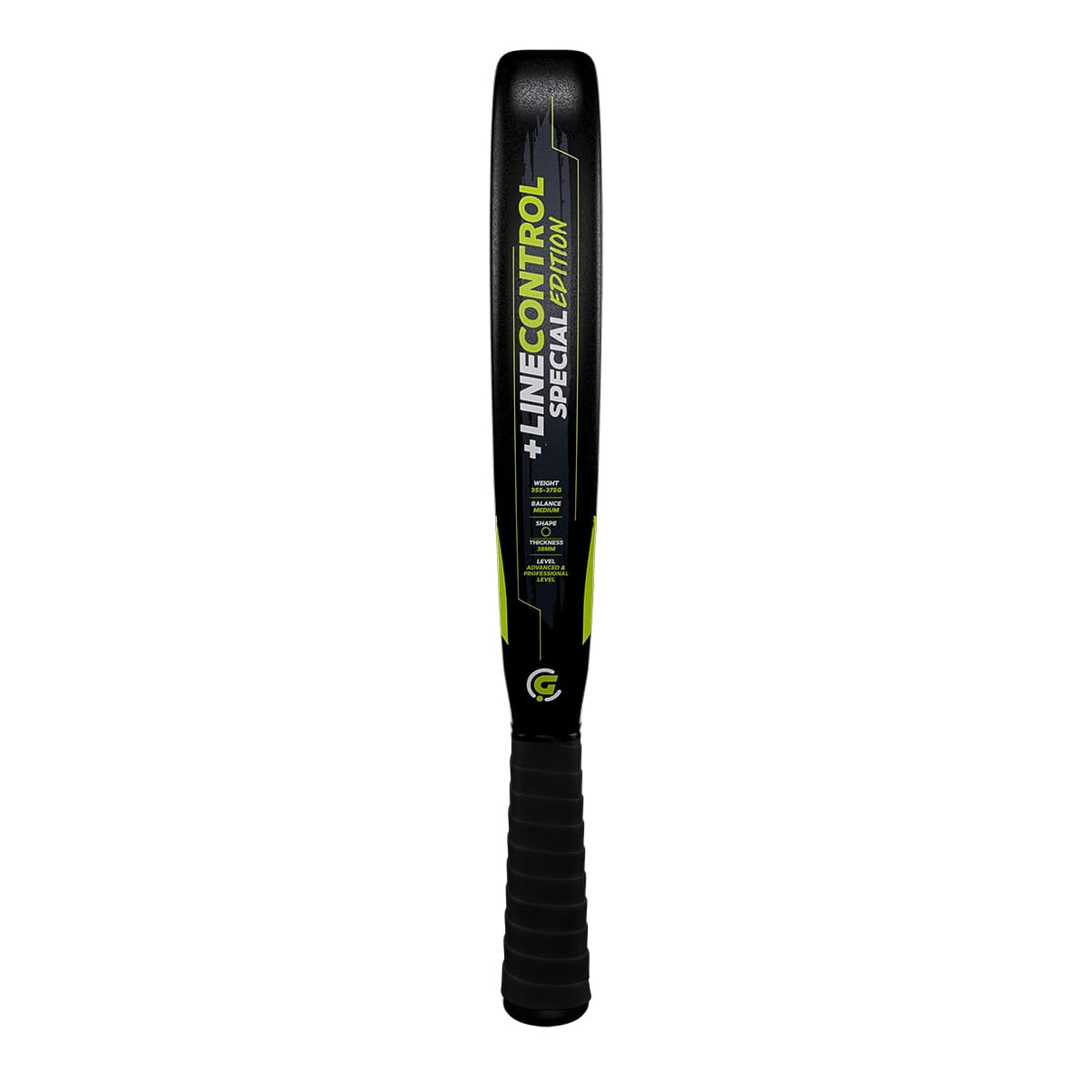 Left-side view of the Globo Padel Line Control padel racket