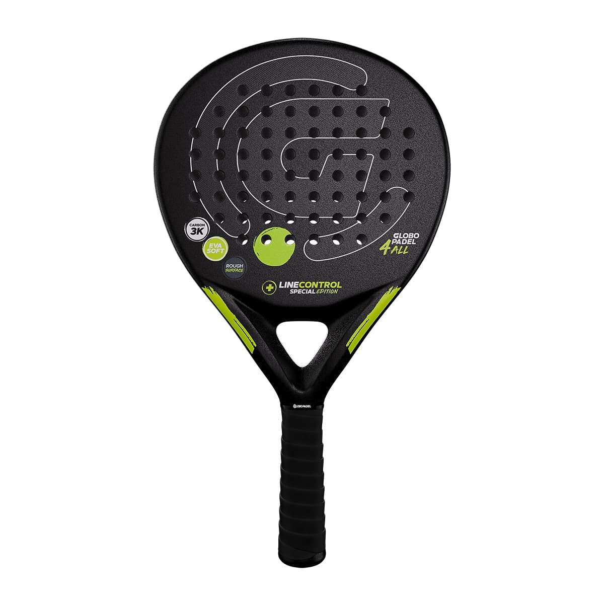 Back view of the Globo Padel Line Control padel racket