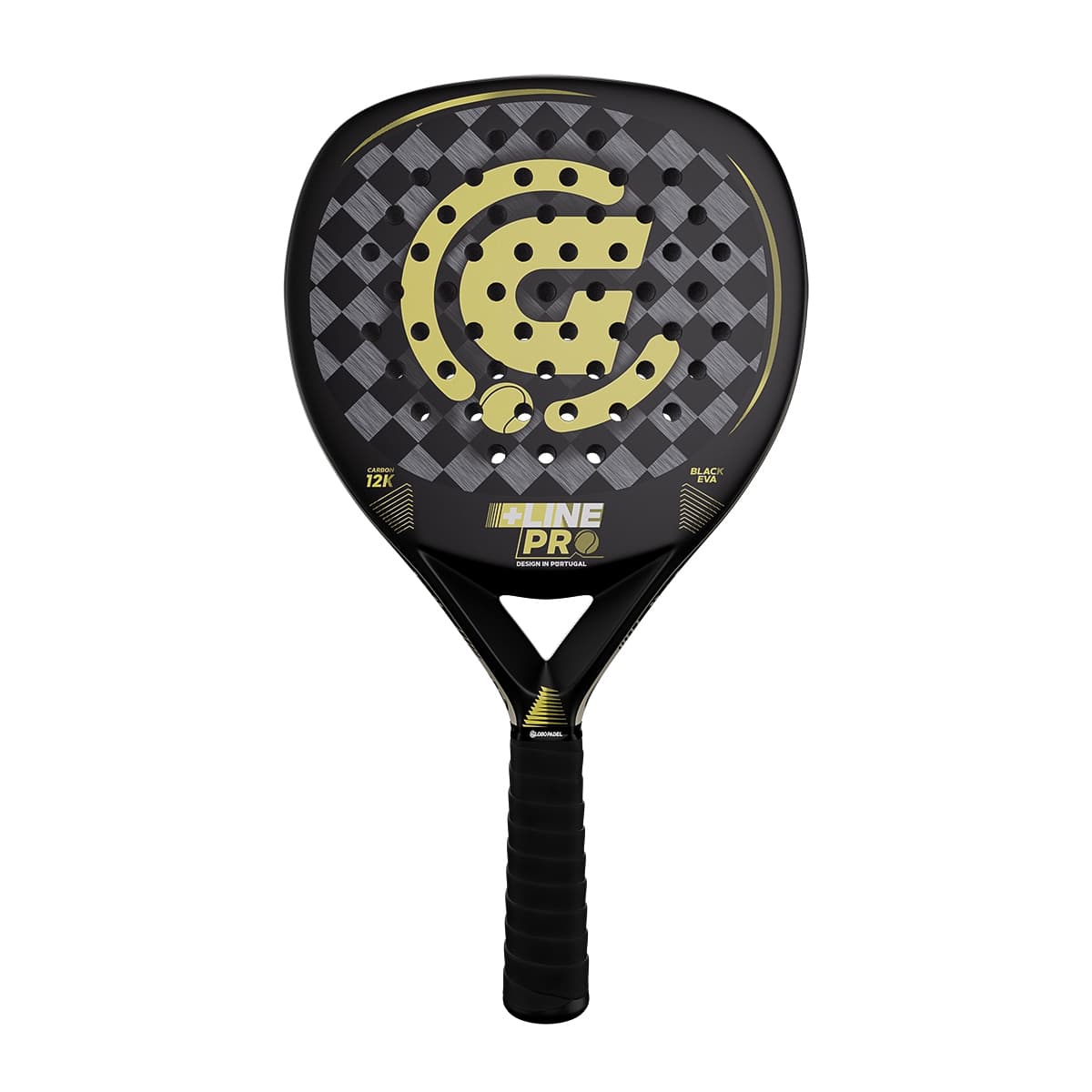 Back view of the Globo Padel Line Pro padel racket