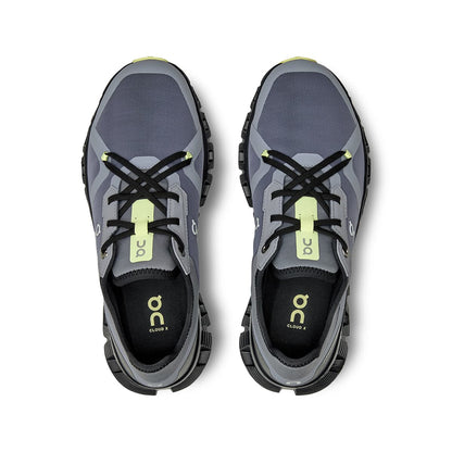 Top view of the On Cloud X 3 AD Fossil-Hay women’s running shoes 