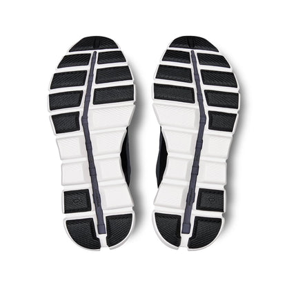 Soles of the On Cloud X3 AD Black-White women’s running shoes 
