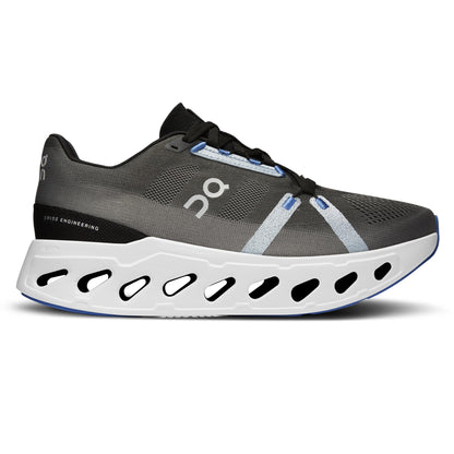 Right side view of the On Cloudeclipse Black-Frost men’s running shoe 