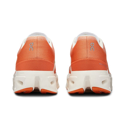 Back view of the On Cloudeclipse Flame-Ivory men’s running shoe 
