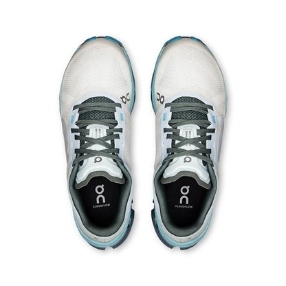 Top view of the On Cloudflow 5 Arctic-Stone women’s running shoes 