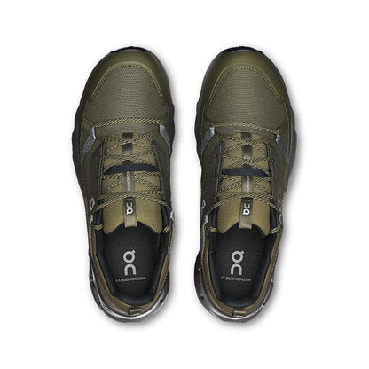 Top view of the On Cloudhorizon Olive-Thorn men’s running shoes 