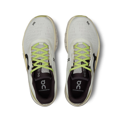 Top view of the On Cloudmonster 2 Undyed Zest women’s running shoes 