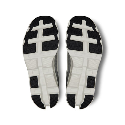 Soles of the On Cloudmonster 2 White-Frost men’s running shoes 