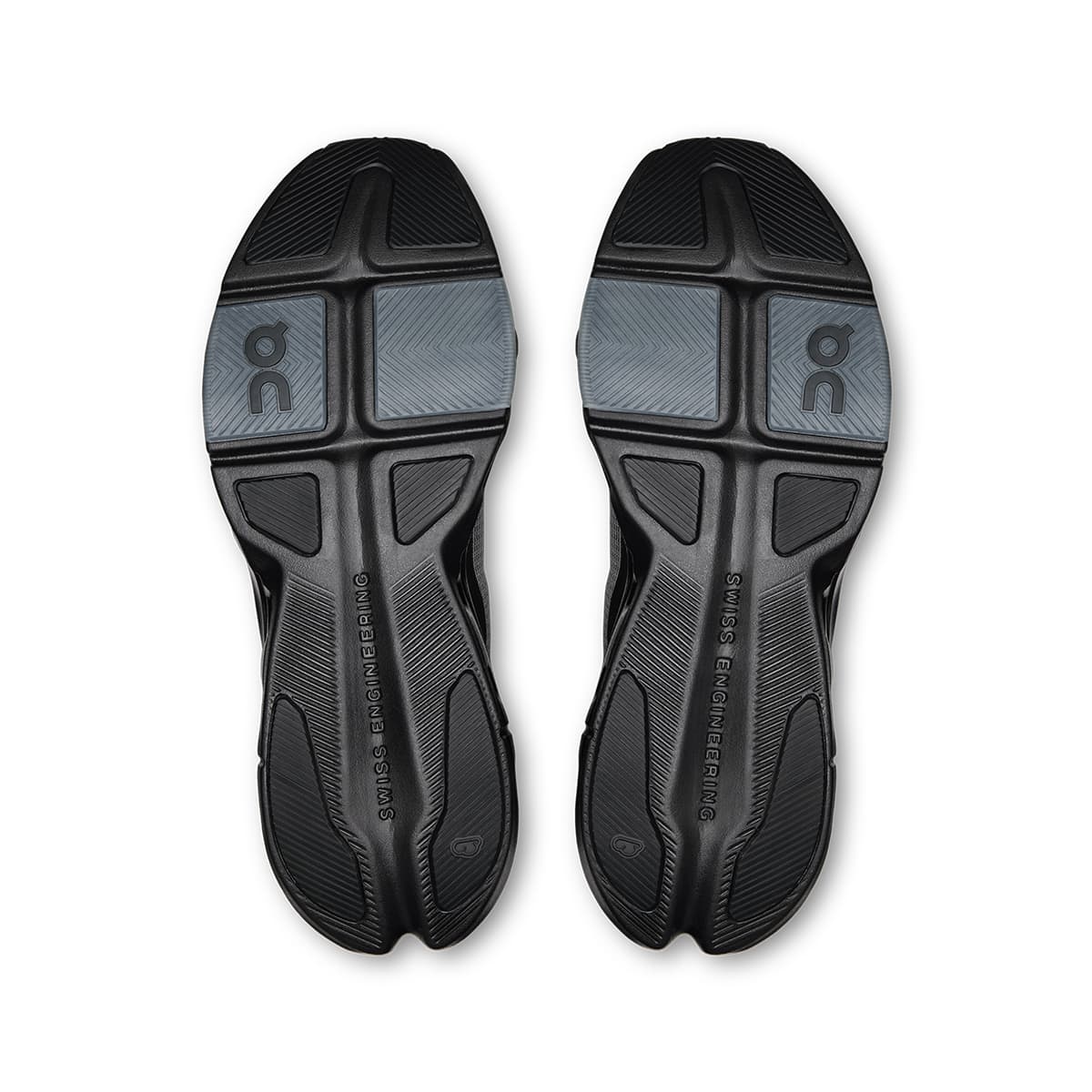 Soles of the Road Running On Cloudpulse Next Black-Stone men’s running shoes #color_black-stone