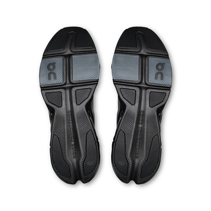 Soles of the Road Running On Cloudpulse Next Black-Stone men’s running shoes 
