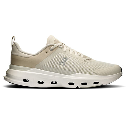 Right side view of the Road Running On Cloudpulse Next Pelican-Ghost men’s running shoe 