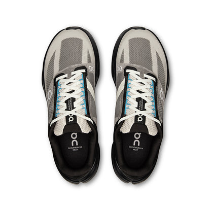 Top view of the Road Running On Cloudsurfer Next Lumos Black-Dew women’s running shoes 