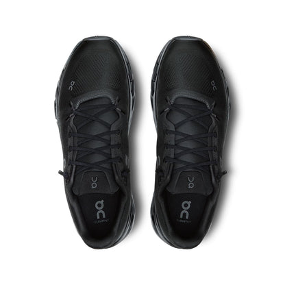 Left side view of the On Cloudtilt Eclipse-Black men’s running shoe 
