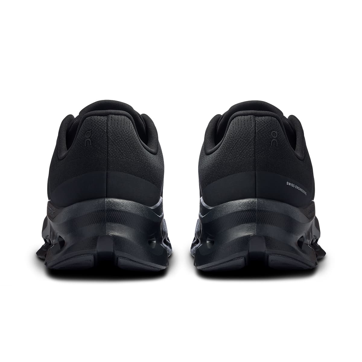 45-degree view of the On Cloudtilt Eclipse-Black men’s running shoe 