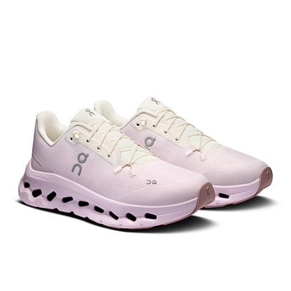Back view of the On Cloudtilt Ivory Orchid women’s running shoe 
