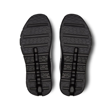 Soles of the On Cloudtilt Ultramarine Eclipse men’s running shoes 
