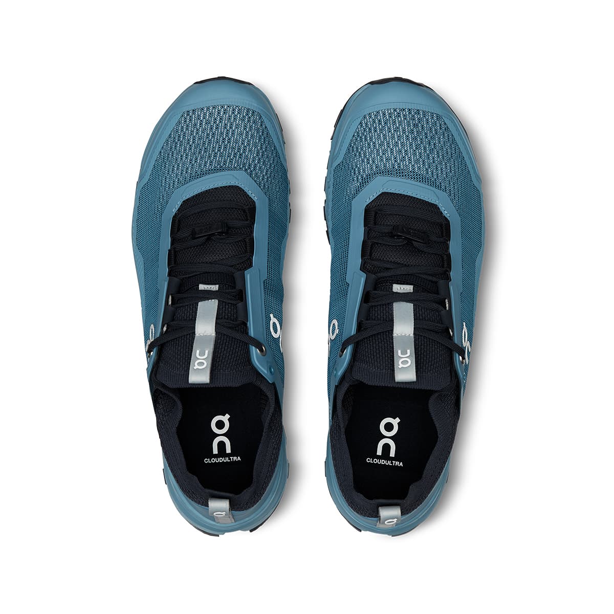 Top view of the On Cloudultra 2 Wash Navy men’s running shoes #color_wash-navy