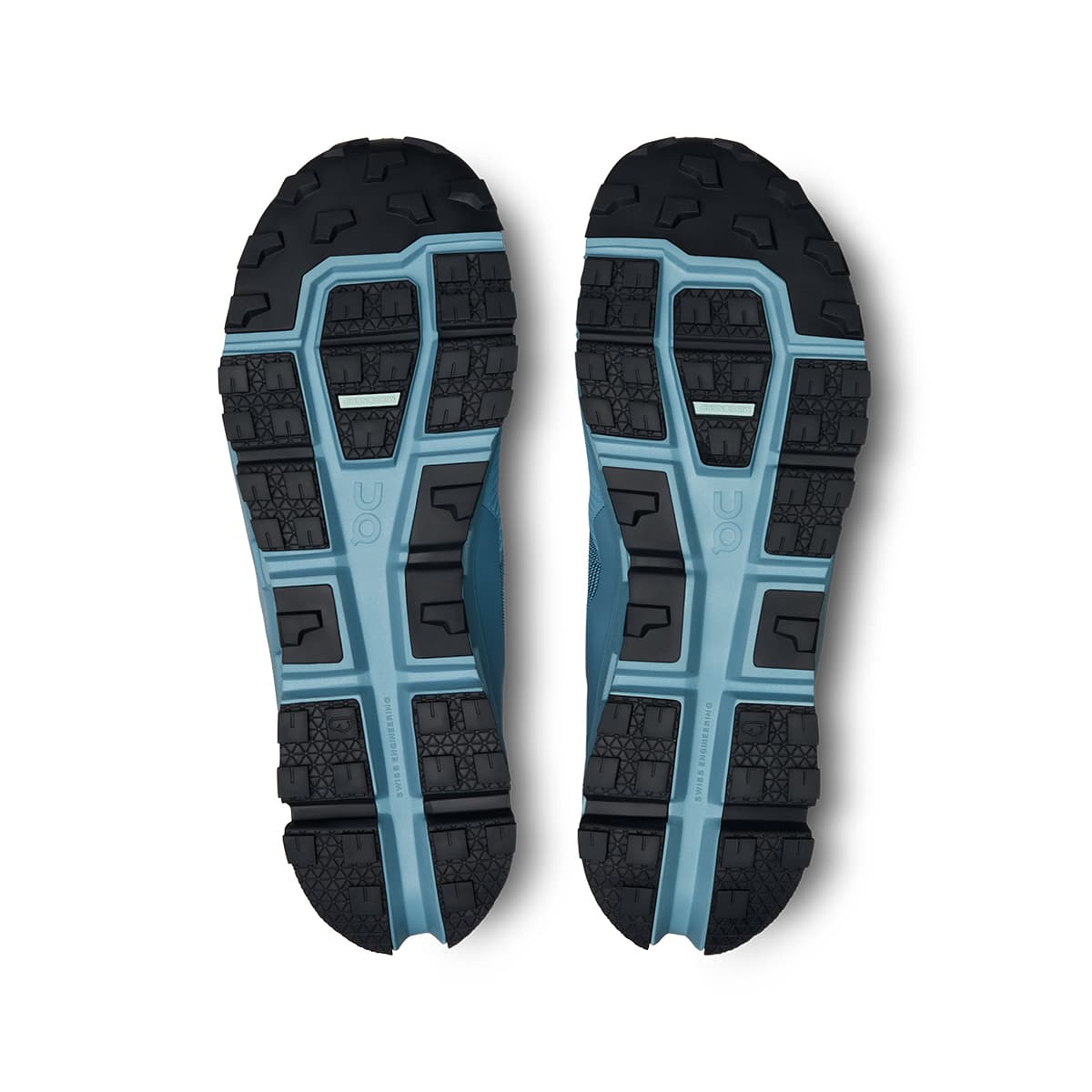 Soles of the On Cloudultra 2 Wash Navy men’s running shoes #color_wash-navy