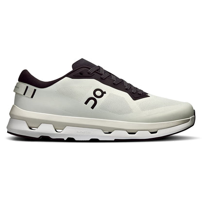 Right side view of the On Cloudzone Ice-Black men’s running shoe 