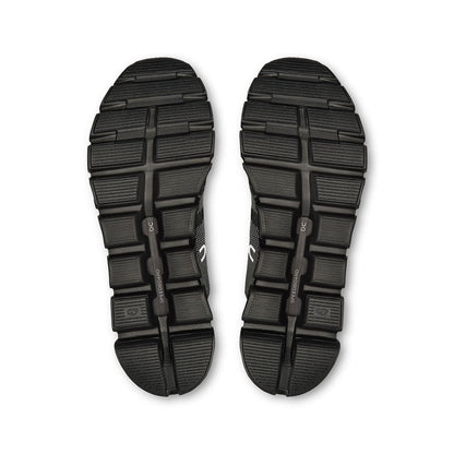 Soles of the On Cloud 6 Versa Black-Eclipse men’s sneaker shoes 