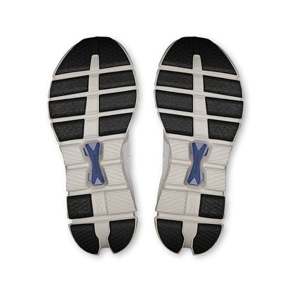 Soles of the On Cloud X 4 Lavender-Acai women’s running shoes 