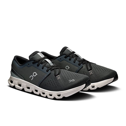 45-degree view of the On Cloud X 4 Shadow-Apollo men’s running shoe 