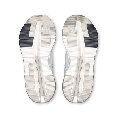 Soles of the On Cloudnova 2 Ice Sand women’s running shoes 