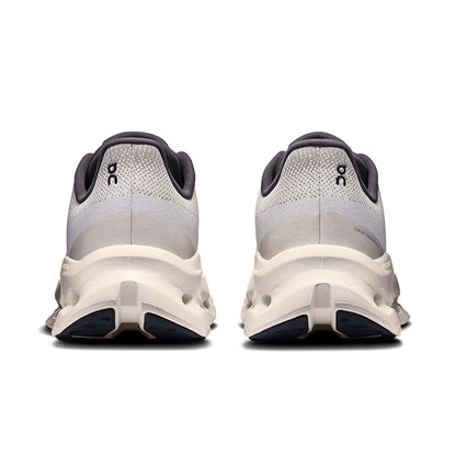 Back view of the On Cloudtilt Rock Ivory men’s running shoe 