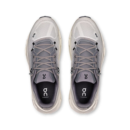 Top view of the On Cloudtilt Rock Ivory men’s running shoes 