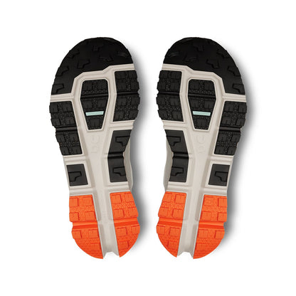Soles of the On Cloudultra 2 White Wolf women’s running shoes 